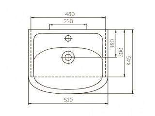 Раковина Vigo  Уют-50